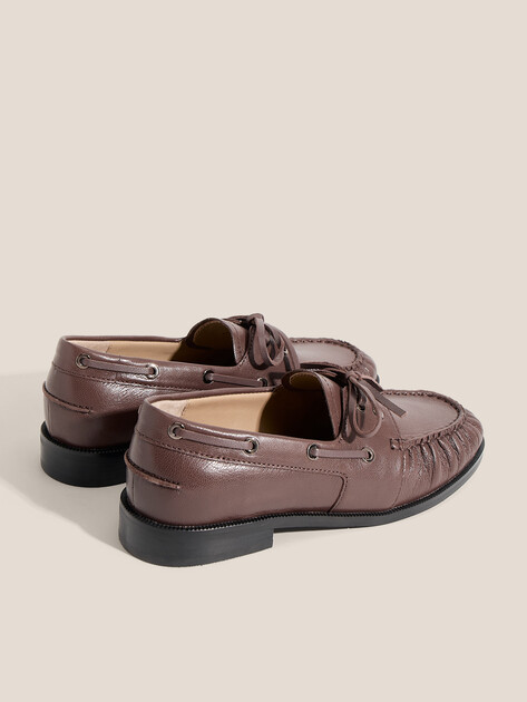 Женские топсайдеры TENDANCE, Артикул YS-58097A-2, серо-коричневый | 4834849. Ракурс 5