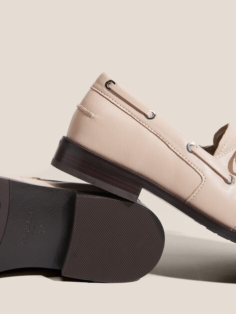 Женские топсайдеры TENDANCE, Артикул YS-58097A-2, бежевый | 4834857. Ракурс 3 Женские топсайдеры TENDANCE, Артикул YS-58097A-2, бежевый | 4834857. Ракурс 3