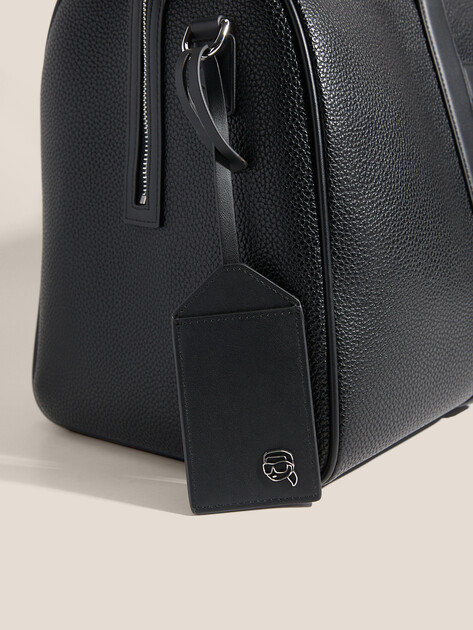 Мужская дорожная сумка KARL LAGERFELD k/ikon outline weekender, Артикул A3M30169, черный | 4836764. Ракурс 2