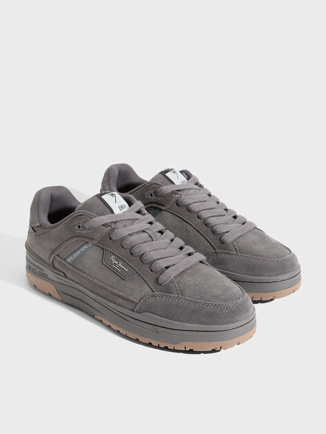Мужские кеды PEPE JEANS CHESTER EAST M, Артикул PMS000026, темно-серый | 4839485. Ракурс 2