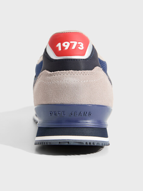 Мужские кроссовки PEPE JEANS LONDON CROSS M, Артикул PMS400013, темно-синий | 4839561. Ракурс 3