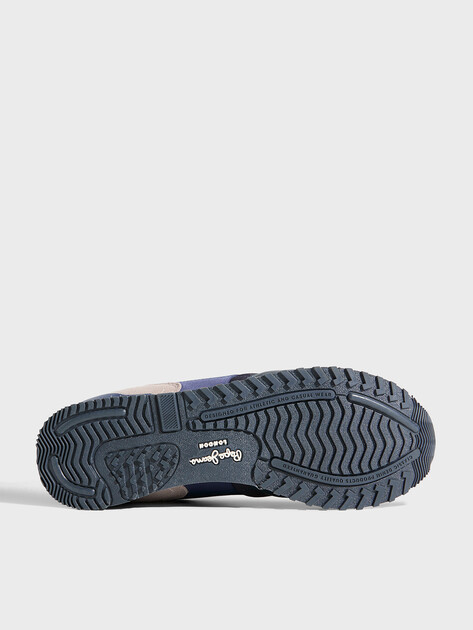 Мужские кроссовки PEPE JEANS LONDON CROSS M, Артикул PMS400013, темно-синий | 4839561. Ракурс 6