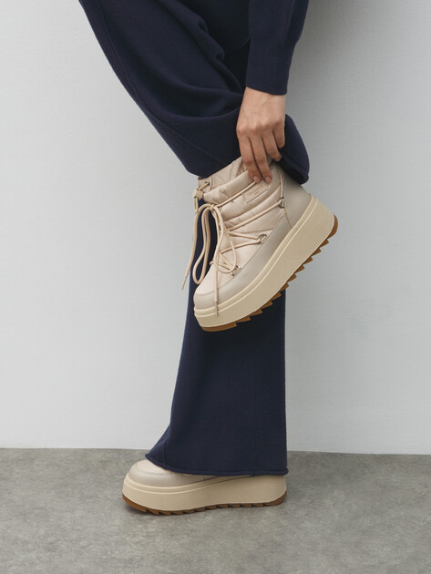Женские дутики TENDANCE, Артикул AJ1770-5-6, молочно-бежевый | 4841271. Ракурс 7