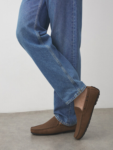 Мужские мокасины TENDANCE, Артикул RS-TS538B-9, серовато-коричневый | 4845243. Ракурс 7