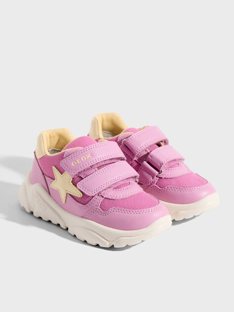 Детские кроссовки GEOX B CIUFCIUF GIRL, Артикул B655QA, ярко-розовый | 4845405. Ракурс 2