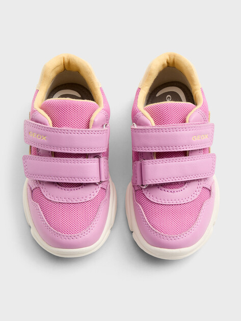 Детские кроссовки GEOX B CIUFCIUF GIRL, Артикул B655QA, ярко-розовый | 4845405. Ракурс 4