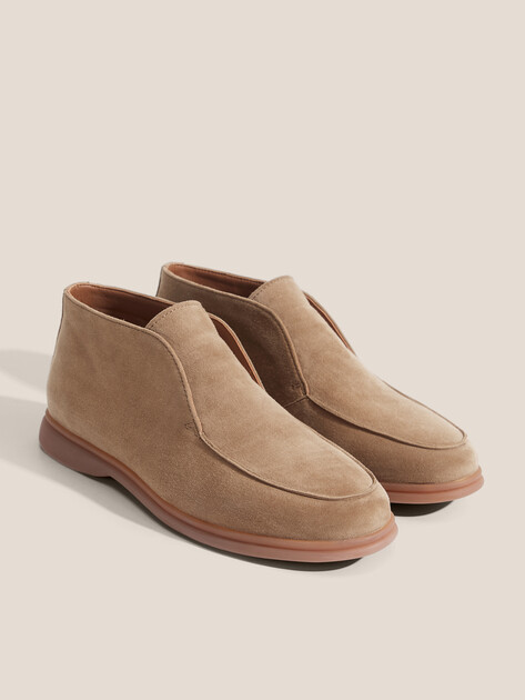 Женские высокие лоферы MAISON DAVID, Артикул TMH3269D-5, бежевый | 4848111. Ракурс 2