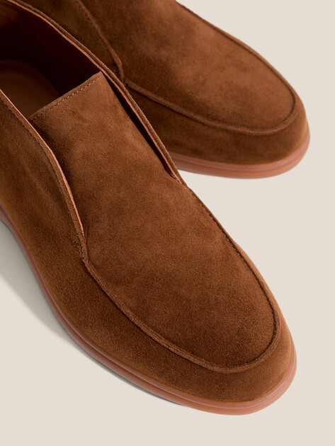 Женские высокие лоферы MAISON DAVID, Артикул TMH3269D-5, коричневый | 4848251. Ракурс 3