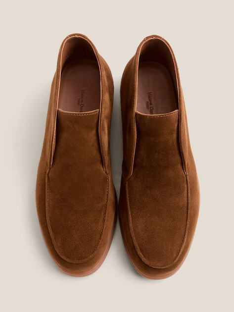 Женские высокие лоферы MAISON DAVID, Артикул TMH3269D-5, коричневый | 4848251. Ракурс 4