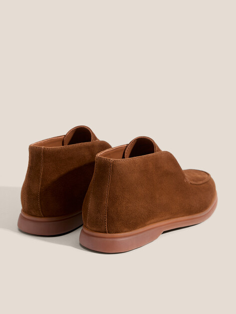 Женские высокие лоферы MAISON DAVID, Артикул TMH3269D-5, коричневый | 4848251. Ракурс 5