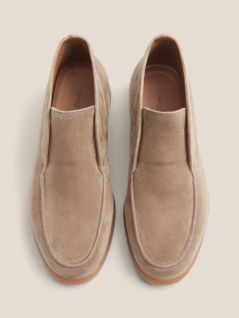 Женские высокие лоферы MAISON DAVID, Артикул TMH3269D-5, темно-бежевый | 4848265. Ракурс 4