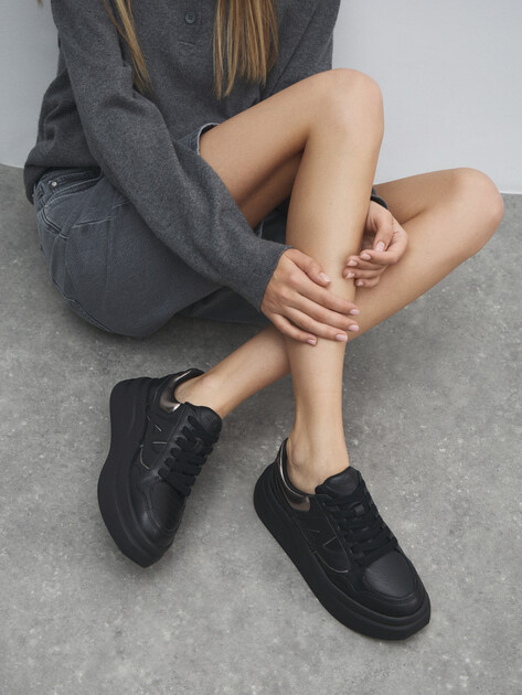 Женские кеды ASH ICONE, Артикул ICONE, черный | 4848380. Ракурс 6