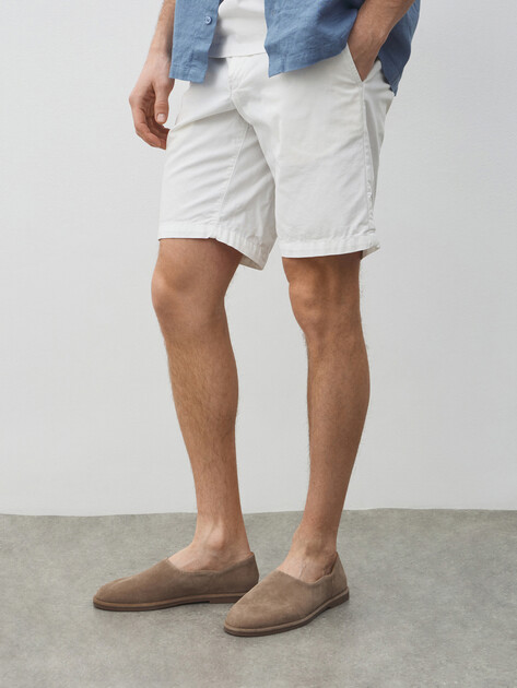 Мужские Лоферы Tendance LD3252-1 серо-бежевый