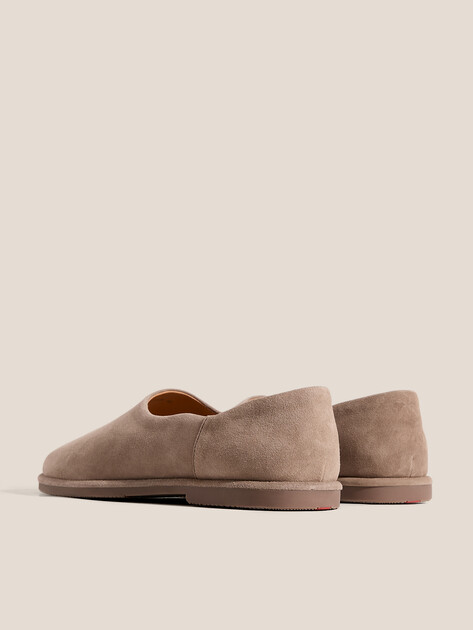 Мужские Лоферы Tendance LD3252-1 серо-бежевый