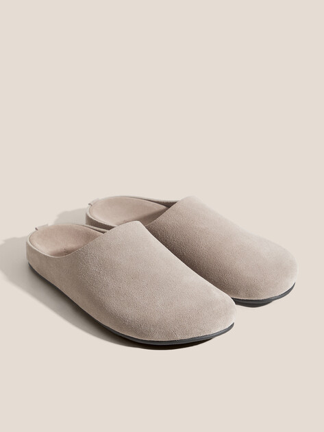 Мужские Шлепанцы Tendance LD817-2 бежево-серый