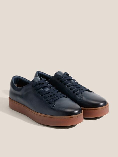 Мужские кеды MAISON DAVID, Артикул TM3079F-3, темно-синий | 4849311. Ракурс 2