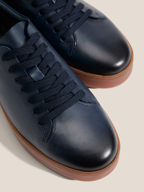 Мужские кеды MAISON DAVID, Артикул TM3079F-3, темно-синий | 4849311. Ракурс 3