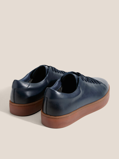 Мужские кеды MAISON DAVID, Артикул TM3079F-3, темно-синий | 4849311. Ракурс 5