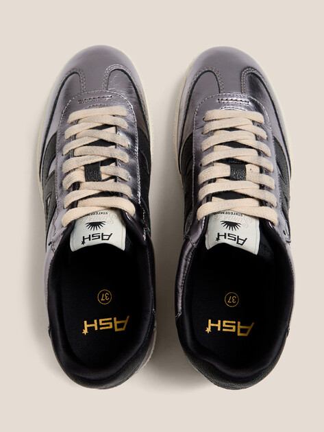 Женские кеды ASH SUNSET, Артикул SUNSET, темно-серебряный | 4849908. Ракурс 4