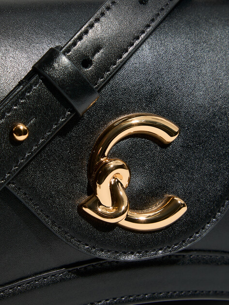 Женская сумка  COCCINELLE HANDBAG CALF SMOOTH LEATHER, Артикул E1 SSK 18 04 01, черный | 4854355. Ракурс 2