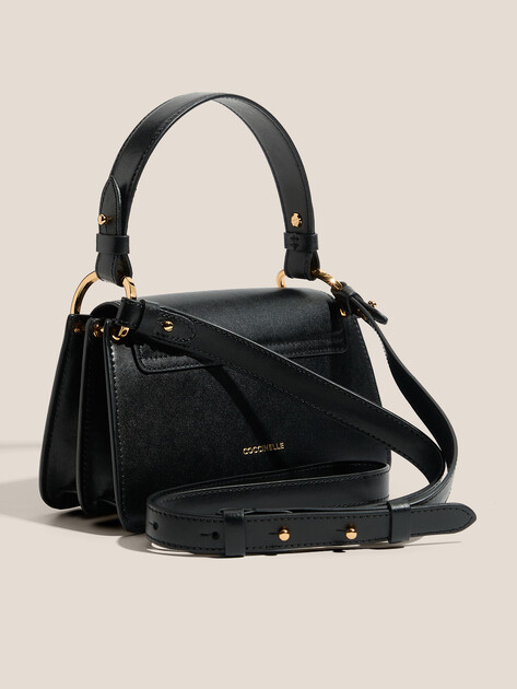 Женская сумка  COCCINELLE HANDBAG CALF SMOOTH LEATHER, Артикул E1 SSK 18 04 01, черный | 4854355. Ракурс 3