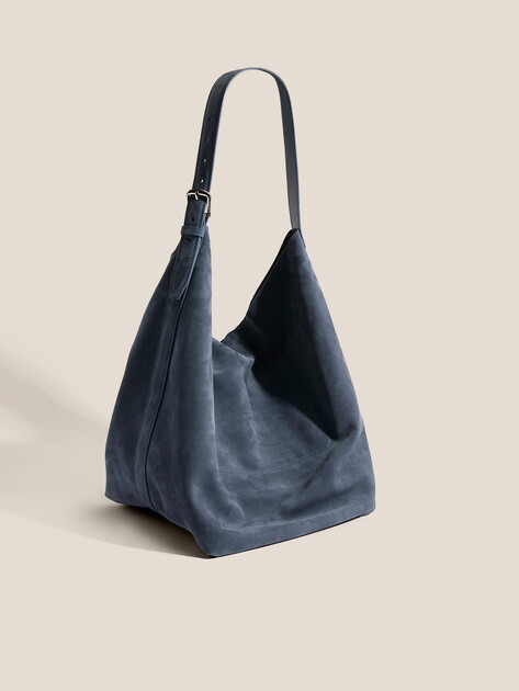 Женский шоппер MAISON DAVID, Артикул ESTHER, серо-синий | 4856214. Ракурс 3