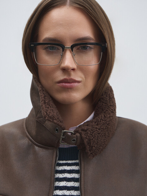 Женская дубленка  MAISON DAVID, Артикул NEVA_SDF_L, коричневый | 4856463. Ракурс 3