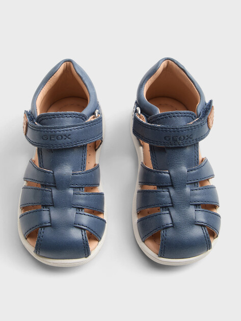 Детские сандалии GEOX B SANDAL MACCHIA BOY, Артикул B254VA, темно-синий | 4857551. Ракурс 4 Детские сандалии GEOX B SANDAL MACCHIA BOY, Артикул B254VA, темно-синий | 4857551. Ракурс 4