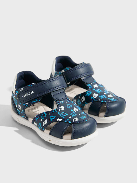 Детские сандалии GEOX B SANDAL ZAPITO BOY, Артикул B556EC, темно-синий | 4857633. Ракурс 2