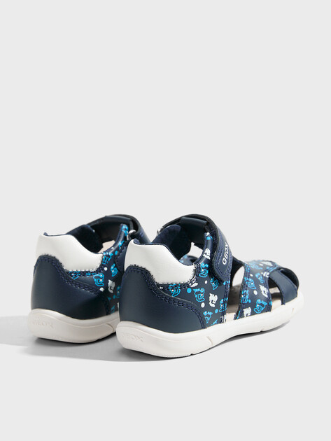 Детские сандалии GEOX B SANDAL ZAPITO BOY, Артикул B556EC, темно-синий | 4857633. Ракурс 5
