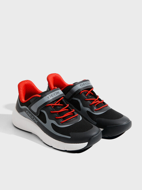 Детские кроссовки GEOX J PRO-RAN BOY, Артикул J65P7F, черный | 4857984. Ракурс 2