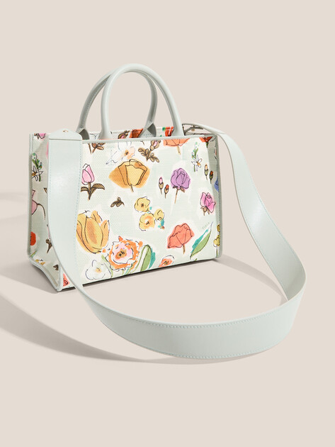 Женский тоут FURLA TRU TONI RUGIADA, Артикул FURLA OPPORTUNITY S TOTE, бледно-зеленый | 4858883. Ракурс 3