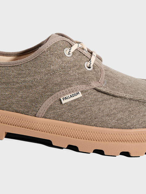 Мужские дерби PALLADIUM DUNELITE MOC CUSH, Артикул 04660, серо-зеленый | 4861584. Ракурс 3