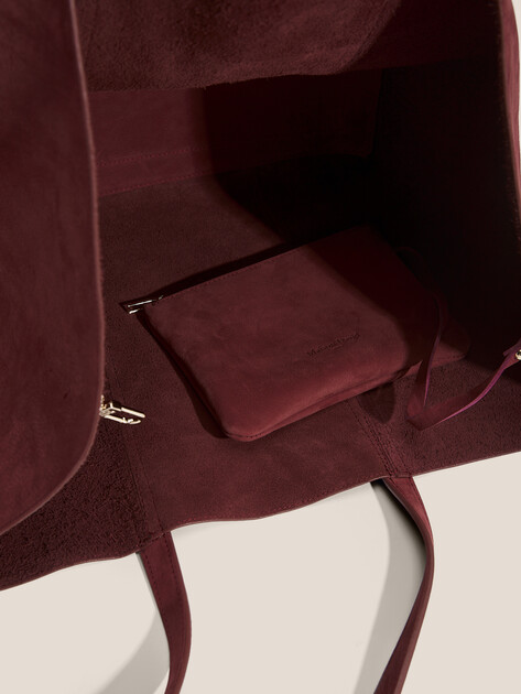 Женский шоппер MAISON DAVID, Артикул EMMA MINI, бордовый | 4862321. Ракурс 4 Женский шоппер MAISON DAVID, Артикул EMMA MINI, бордовый | 4862321. Ракурс 4
