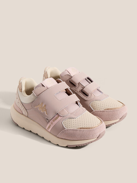 Детские кроссовки KAPPA AUTHENTIC JR V G, Артикул 127971, пыльно-розовый | 4864591. Ракурс 2 Детские кроссовки KAPPA AUTHENTIC JR V G, Артикул 127971, пыльно-розовый | 4864591. Ракурс 2