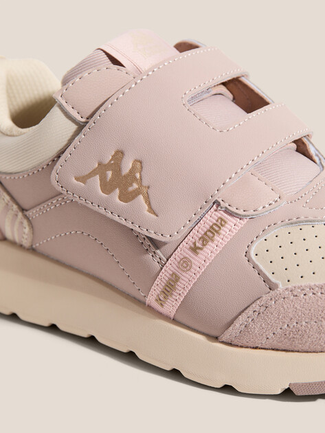 Детские кроссовки KAPPA AUTHENTIC JR V G, Артикул 127971, пыльно-розовый | 4864591. Ракурс 3 Детские кроссовки KAPPA AUTHENTIC JR V G, Артикул 127971, пыльно-розовый | 4864591. Ракурс 3