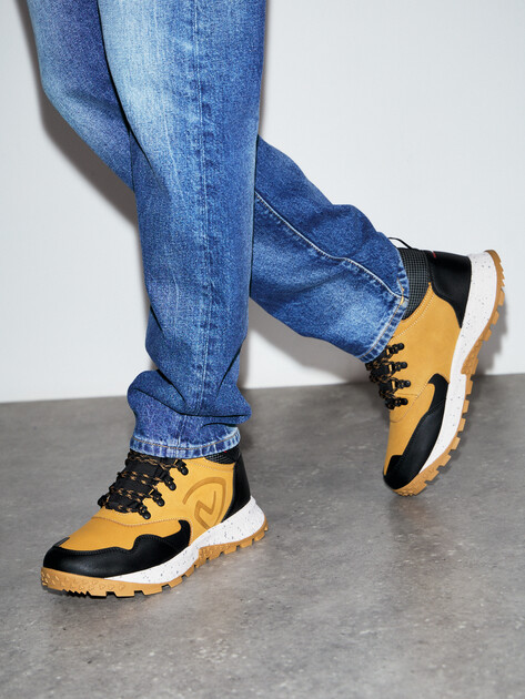 Мужские кроссовки для хайкинга/треккинга NORTHLAND Reisen Mid Ltr, Артикул 115573, светло-коричневый | 4865232. Ракурс 6