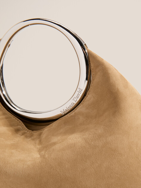 Женская сумка  MAISON DAVID, Артикул ANGELINE, зеленовато-бежевый | 4866712. Ракурс 2