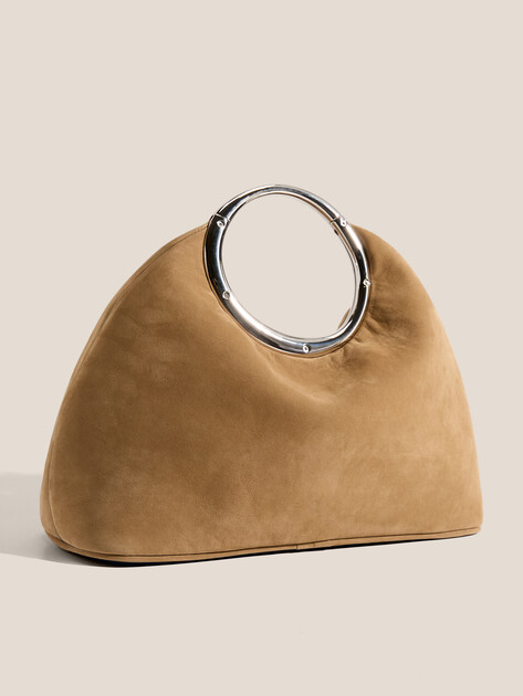 Женская сумка  MAISON DAVID, Артикул ANGELINE, зеленовато-бежевый | 4866712. Ракурс 3