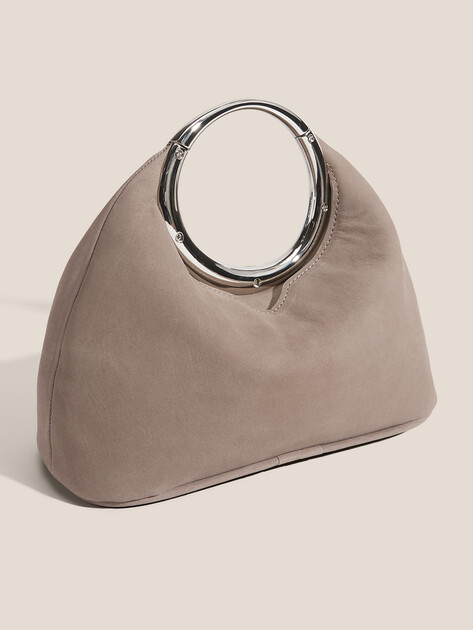 Женская сумка  MAISON DAVID, Артикул ANGELINE MINI, серо-бежевый | 4866777. Ракурс 3