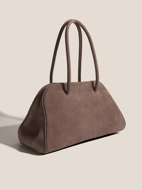 Женский тоут MAISON DAVID, Артикул JEANNE, пыльно-коричневый | 4866860. Ракурс 3