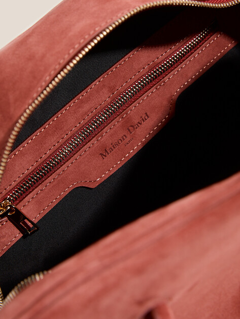 Женский тоут MAISON DAVID, Артикул JEANNE, кирпичный | 4866874. Ракурс 4