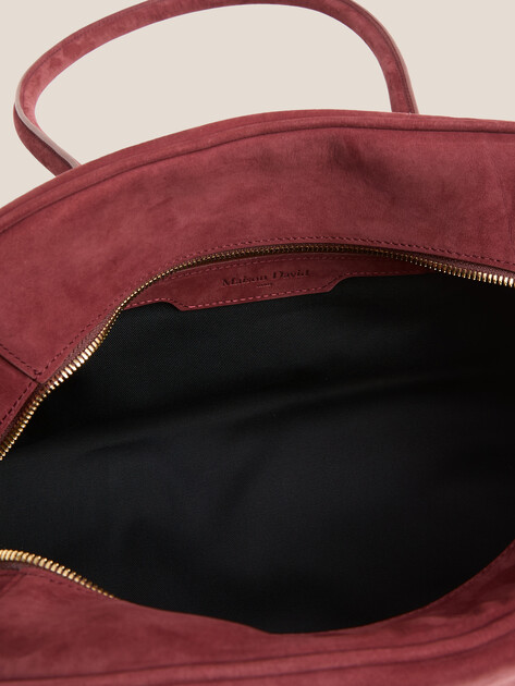 Женский тоут MAISON DAVID, Артикул JEANNE, бордовый | 4866876. Ракурс 4