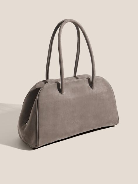 Женский тоут MAISON DAVID, Артикул JEANNE, зеленовато-серый | 4866880. Ракурс 3