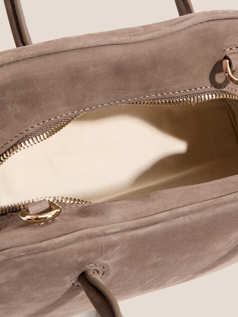 Женский тоут MAISON DAVID, Артикул JEANNE MINI, серовато-коричневый | 4866901. Ракурс 4