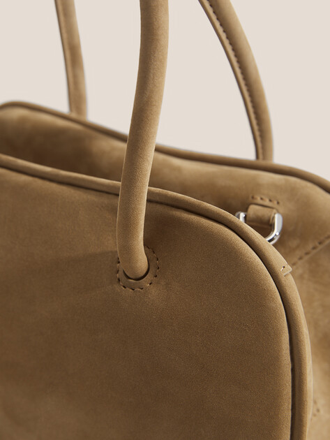 Женский тоут MAISON DAVID, Артикул JEANNE MINI, зеленовато-бежевый | 4866937. Ракурс 2