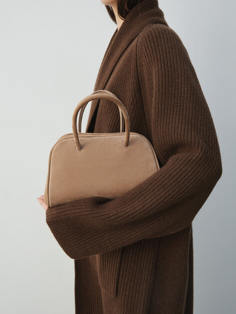 Женский тоут MAISON DAVID, Артикул JEANNE MINI, бежевый | 4866953. Ракурс 5