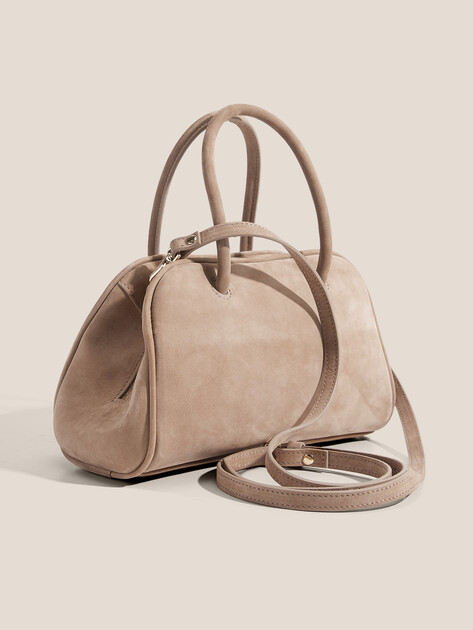 Женский тоут MAISON DAVID, Артикул JEANNE MINI, бежевый | 4866953. Ракурс 3