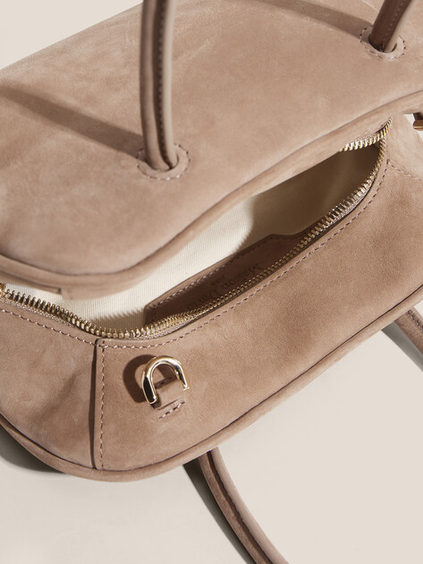 Женский тоут MAISON DAVID, Артикул JEANNE MINI, бежевый | 4866953. Ракурс 4