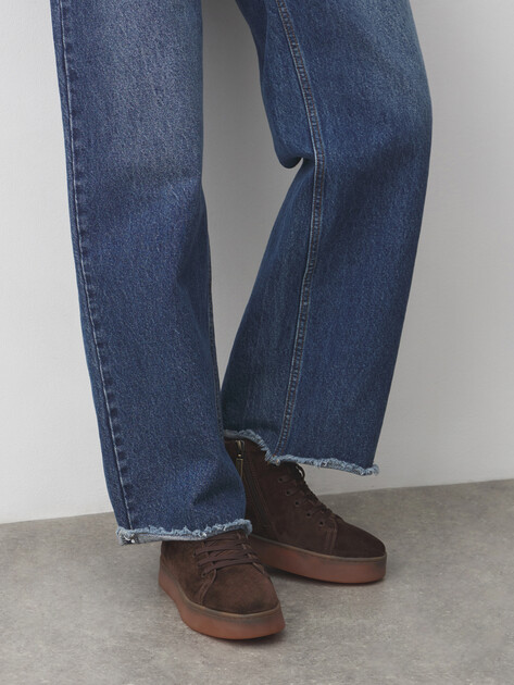 Женские Кеды Maison david TMH3069F-5 темно-коричневый